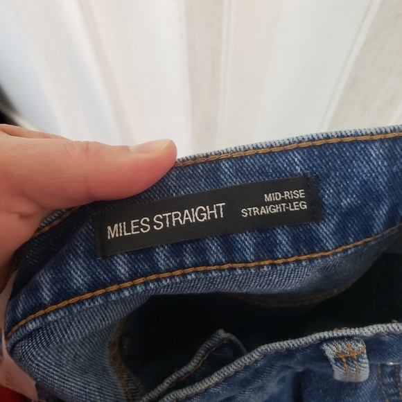 Gloria Vanderbilt x Christian Siriano Miles Straight Jeans Blue Size 32/14 - Picture 9 of 12